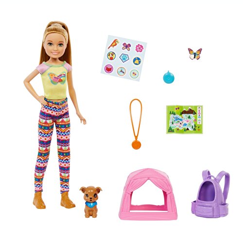 Игровой набор Barbie's Sisters Go Camping Playset Stacie HDF70