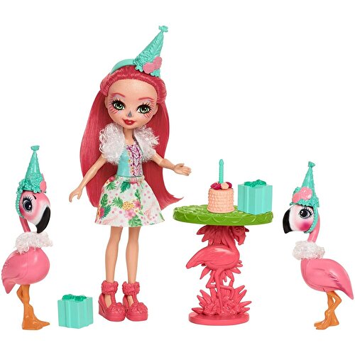 Игровой набор Enchantimals Dolls Flamingo Party Playset FGC79