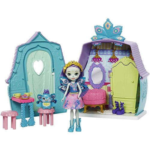 Игровой набор Enchantimals Hut Play Sets Patter Peacock GYN61