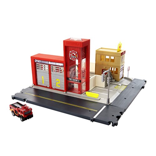 Игровой набор Matchbox Action Drivers Fire Brigade Rescue Team