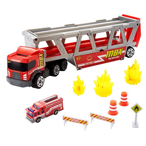 Игровой набор Matchbox Carrier Fire Truck GWM23