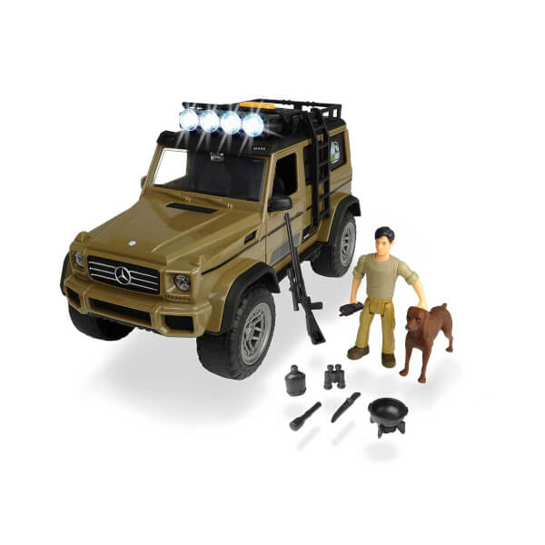 Игровой набор Mountain Vehicle Hunter со звуком и светом