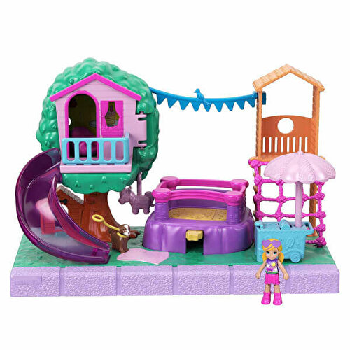 Игровой набор Polly Pocket Pollyvılle Playground Adventure Playset GTM67