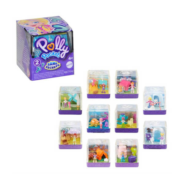 Игровой набор Polly Pocket Тайна песка GKJ69