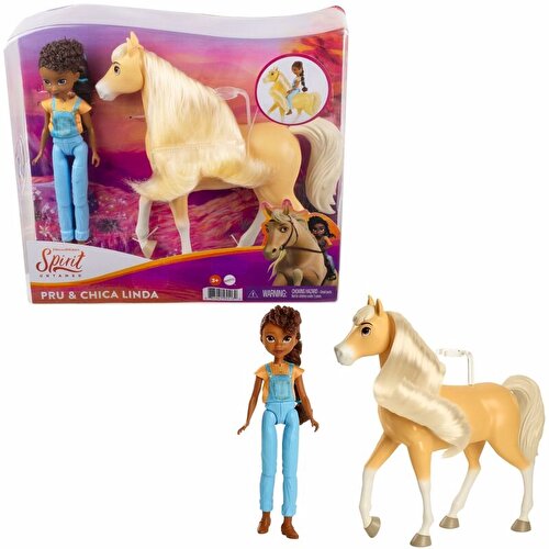 Игровой набор Spirit Baby and Her Beautiful Horse Play Set Pru and Chica GXF22