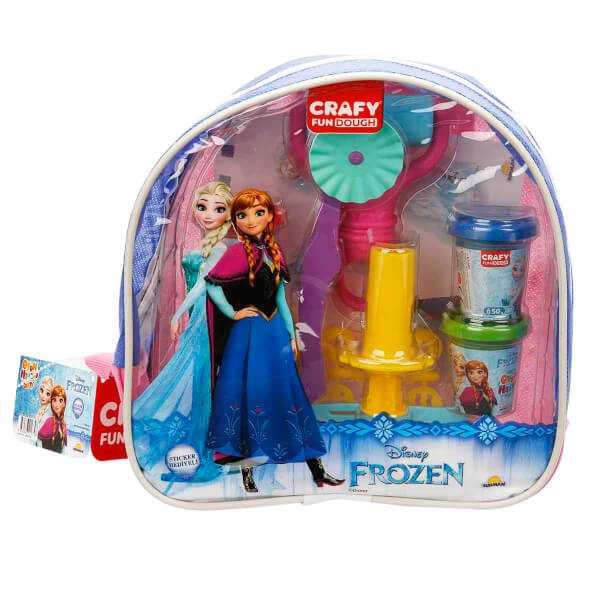 Игровой набор теста Crafy Frozen Backpack 200 гр. 18 шт.