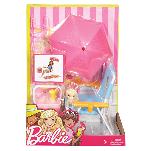 Игровые наборы для декорирования на открытом воздухе Barbie