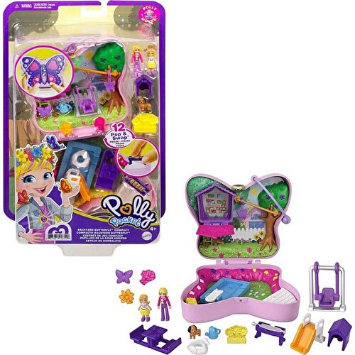 Игровые наборы Polly Pocket и Adventures Backyard Butterfly GTN21