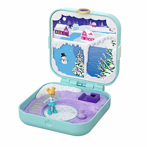 Игровые наборы Polly Pocket Полный сюрпризов Снежная сказка GDL85