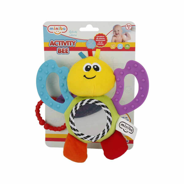 Игрушка для коляски Minibo Rustling Bee Teether