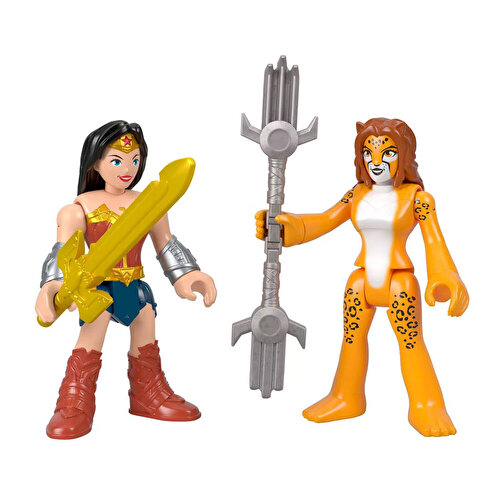 Imaginext DC Super Friends Action Figures Чудо-женщина Гепард GKJ68