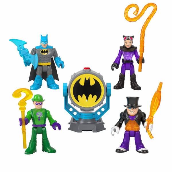 Imaginext DC Super Friends Bat-Tech Bat Signal Figurine Seti HFD47