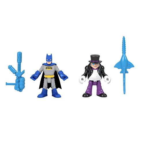 Imaginext DC Super Friends Figürler Classic Batman ve Penguin GWP60