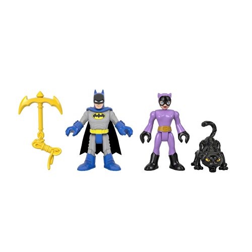 Imaginext DC Super Friends Фигурки Бэтмен и Женщина-кошка GWP59