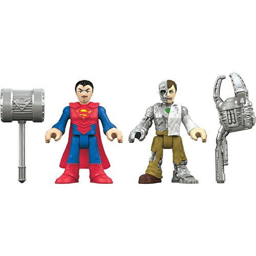 Imaginext DC Super Friends Фигурки Супермен и Металло DFX91