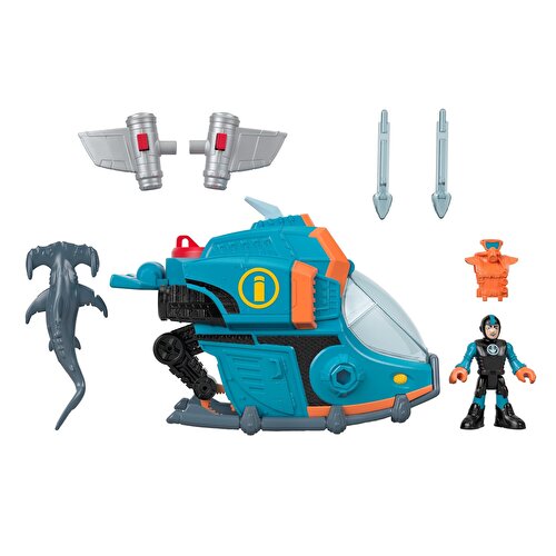 Imaginext Shark Series Vehicles Submarine GKG80