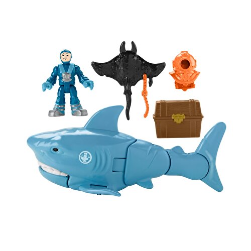 Imaginext Shark Series Vehicles Sunken Treasure GKG79