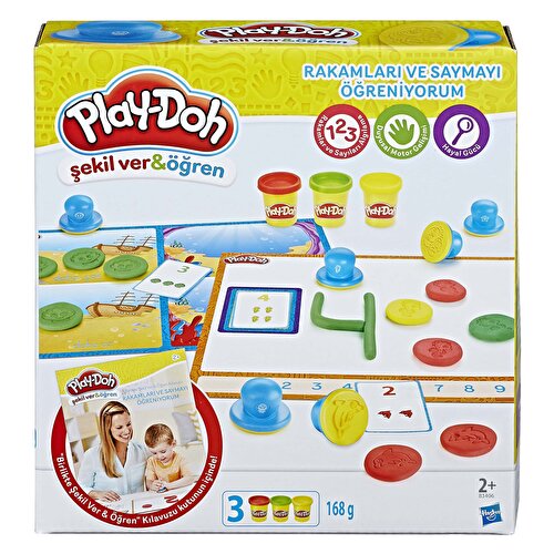 Изучение цифр и счета в Play-Doh