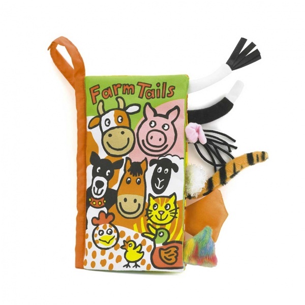 Jellycat Bashful Farm Tails Bez Kitap