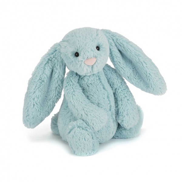 Jellycat Bashful Turquoise Plush Rabbit 29 см.