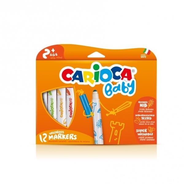 Jumbo Baby Super Washable Felt-tip Crayons 10 шт.