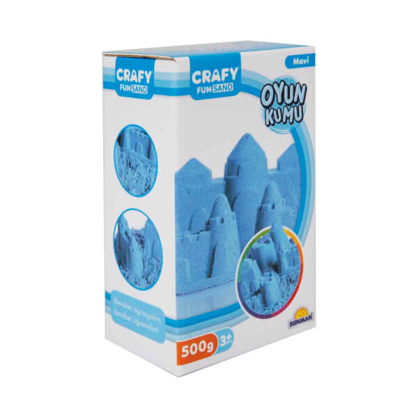 Кинетический песок Crafy Blue 500 г