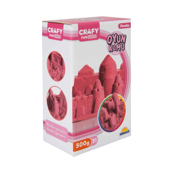 Кинетический песок Fun Dough 500 г розовый