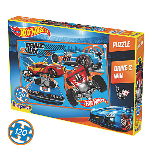 Kırkabuç Hot Wheels Puzzle 120 Pieces