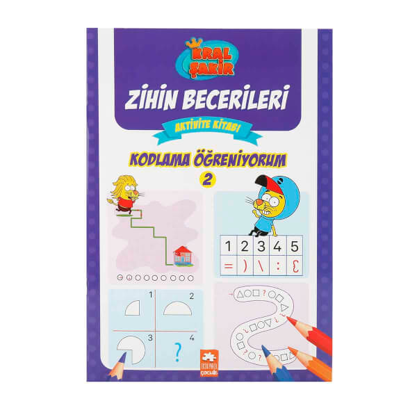 Kral Şakir Mind Skills Activity Book - Coding Learning 2