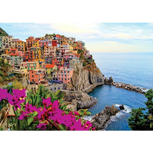 Ks Puzzle 1000 Pieces Деревня Манарола Cinque Terre Италия