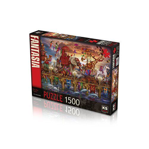 Ks Puzzle 1500 Parça Одностороннее движение