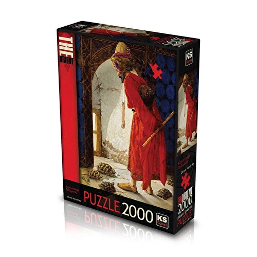 Ks Puzzle 2000 деталей Черепаха-дрессировщик