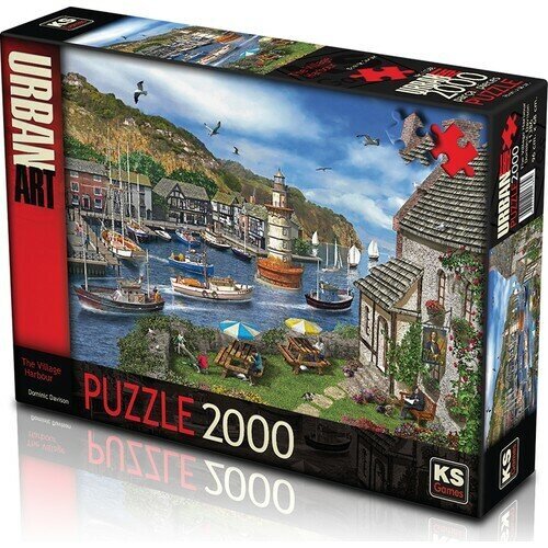 Ks Puzzle 2000 Parça The Village Harbour