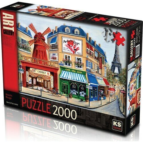 Ks Puzzle 2000 Pieces Moulin Rouge