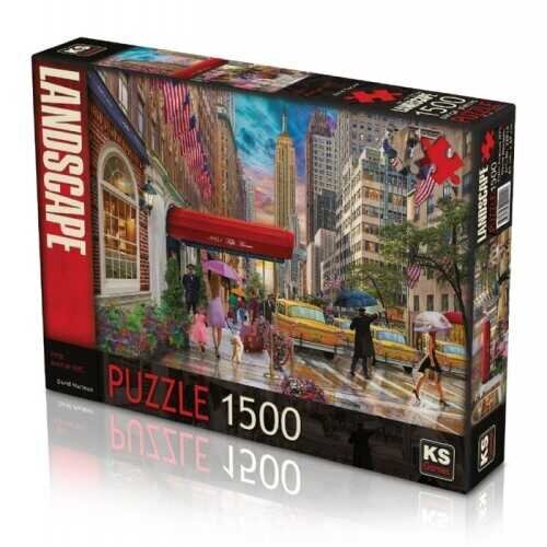 Ks Puzzle Fifty Avenue Nyc Puzzle 1500 Parça