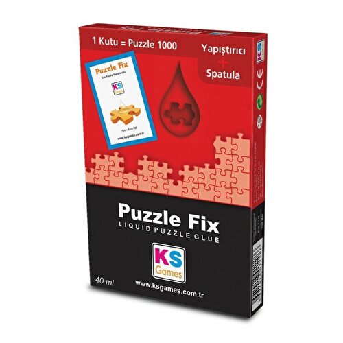 Ks Puzzle Клей 1000 деталей 40 мл.