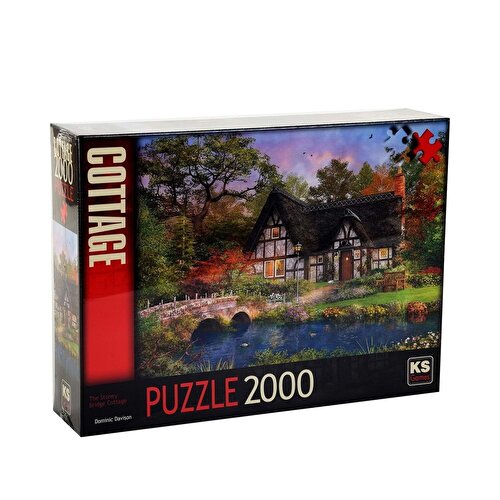 Ks Puzzle The Stoney Bridge Cottage Puzzle 2000 Parça