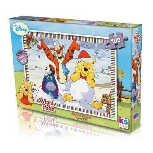 Ks Puzzle Winnie The Pooh Puzzle 100 Parça