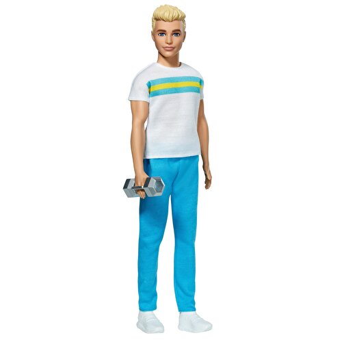 Кукла Barbie Ken 60th Anniversary Blue Trousers White T-Shirt GRB43