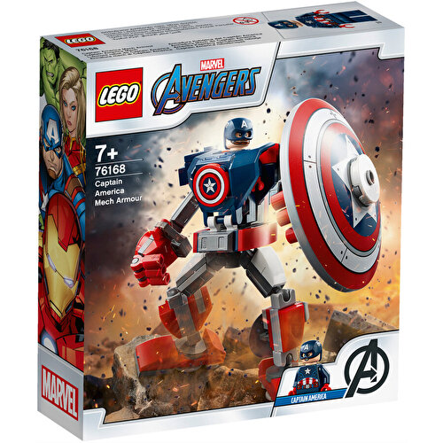 LEGO Avengers Капитан Америка Роботизированная броня 76168