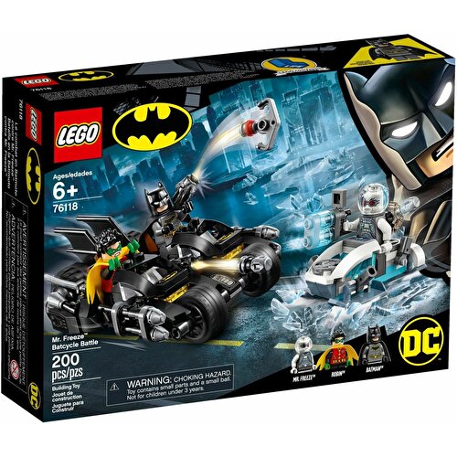 LEGO Batman Мистер Фриз Бэтцикл 76118