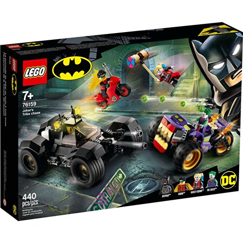 LEGO Batman Погоня на трехколесном мотоцикле Джокера 76159