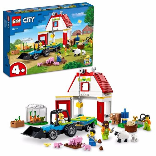 LEGO City Амбар и сельскохозяйственные животные 60346