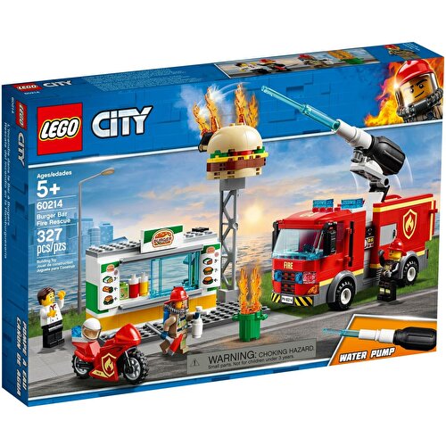 LEGO City Гамбургерный магазин Операция по тушению пожара 60214