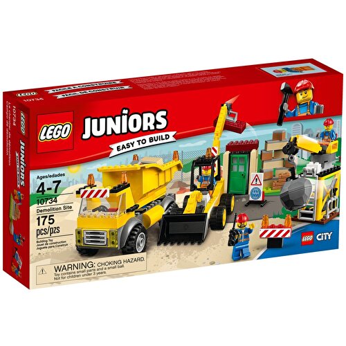 LEGO® City Junior Площадка для сноса зданий