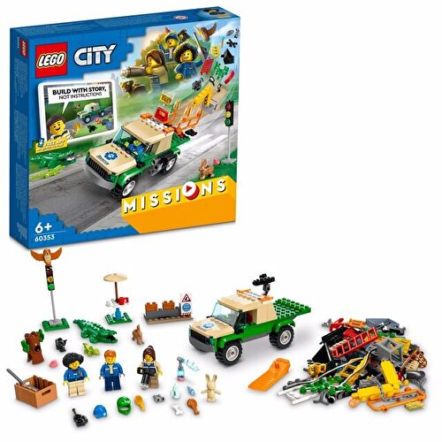 LEGO City Миссии по спасению диких животных 60353