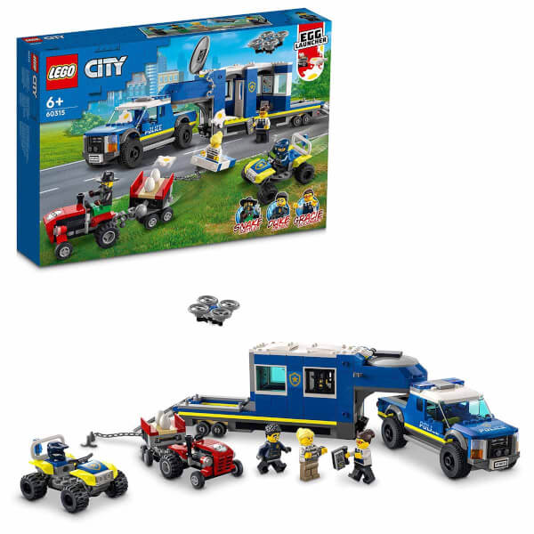 LEGO City Полицейский мобильный командный грузовик 60315