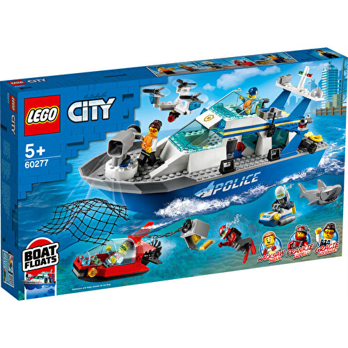 LEGO City Полицейский патрульный катер 60277