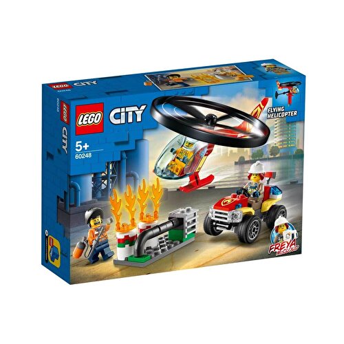 LEGO City Пожарный вертолет Вмешательство 60248