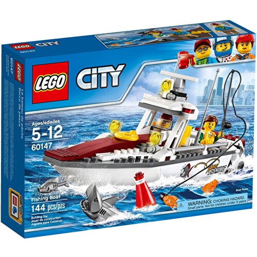 Lego City Рыболовная лодка 60147